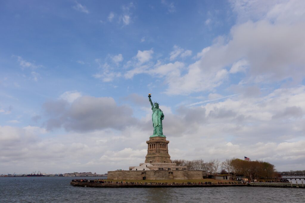 Statue of Liberty in New york city